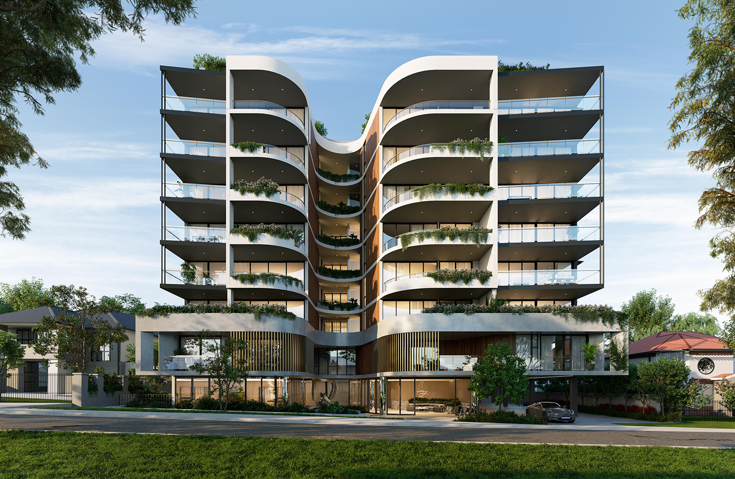 Sanctuary luxury apartments by DevelopWise