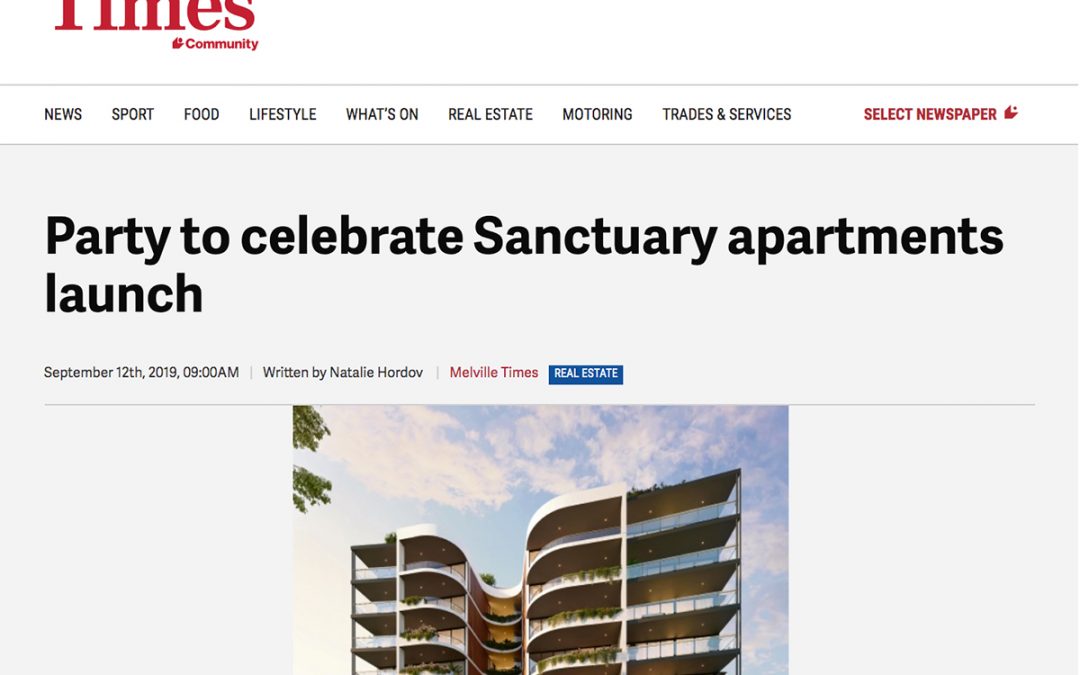 Sanctuary on Melville Times: “Party to Celebrate Sanctuary Apartments Launch”